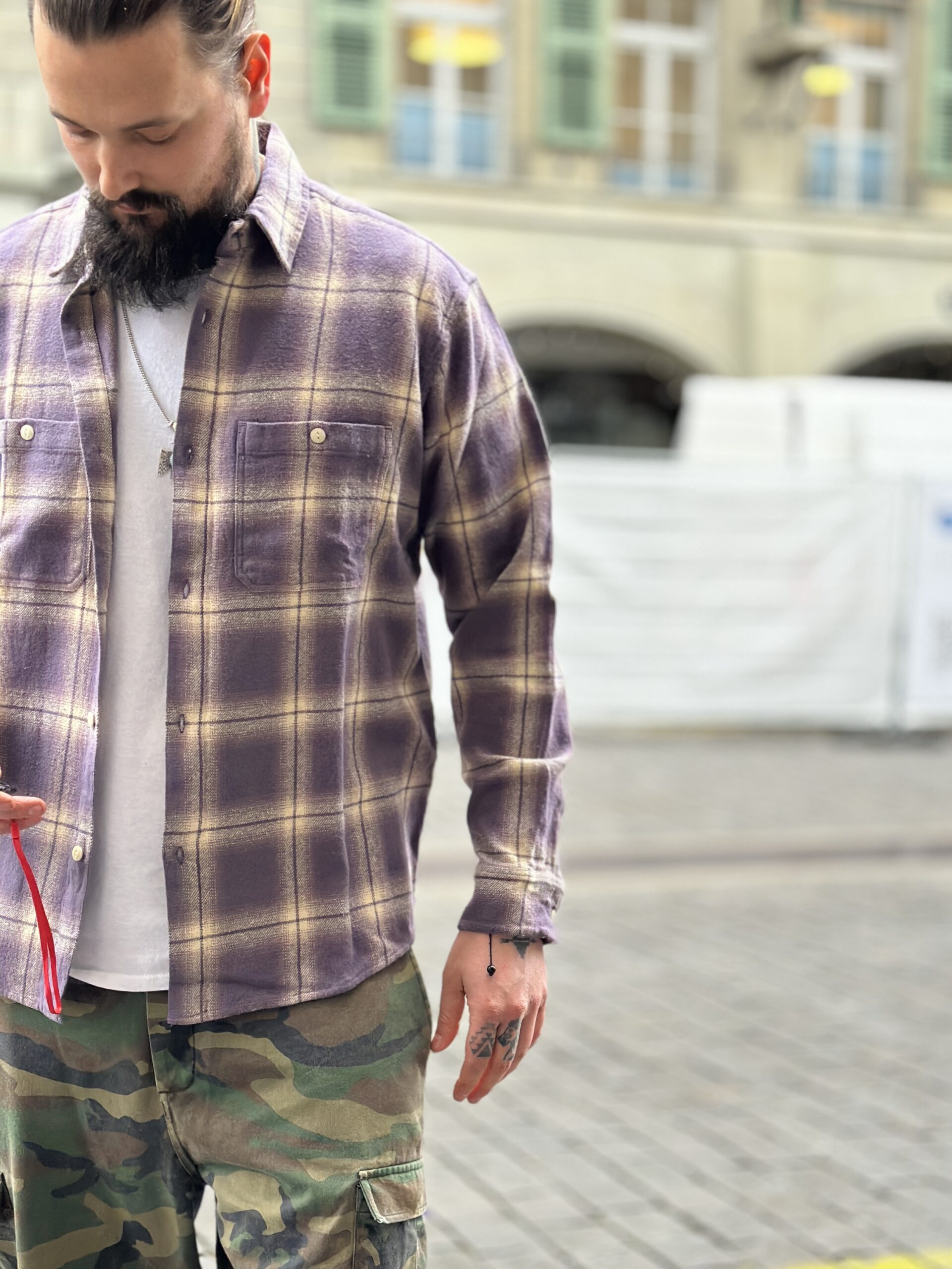3sixteen | Utility Shirt | Faded Lilac – FEINFRACHT®